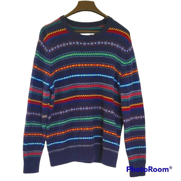 American Eagle Outfitters Other - American Eagle Outfitters Fair Isle Sweater Athletic Fit Size L